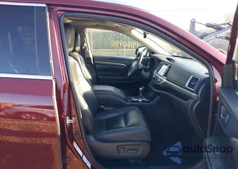 2019 Toyota Highlander Limited z USA, uszkodzony, nr VIN 5TDDZRFH7KS933466